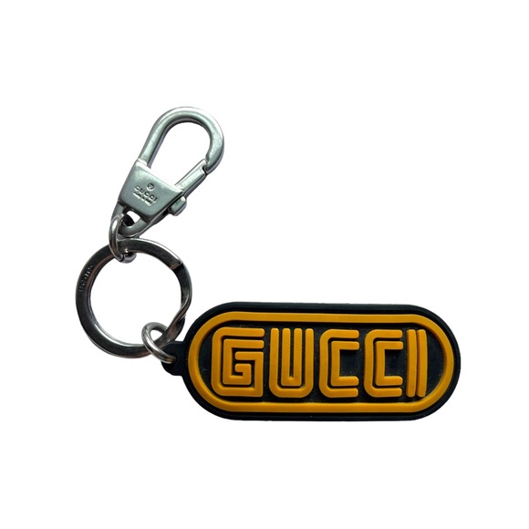Gucci Techno Logo Keychain - Picture 1 of 7